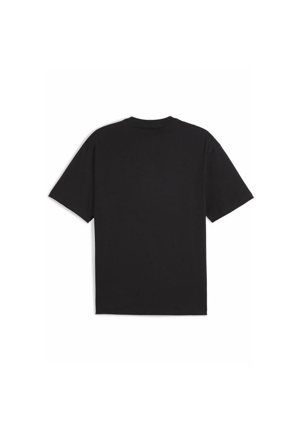 Puma - Męska koszulka Concept 2 Rome o luźnym kroju PUMA Black. Kolor: czarny