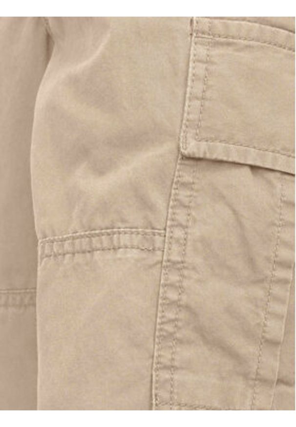 Jack & Jones - Jack&Jones Szorty materiałowe Jpstcole 12253222 Beżowy Loose Fit. Kolor: beżowy. Materiał: bawełna
