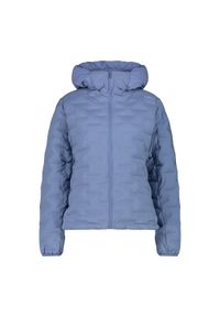 Damska kurtka z kapturem CMP. Typ kołnierza: kaptur. Kolor: fioletowy. Materiał: puch. Sport: narciarstwo #1