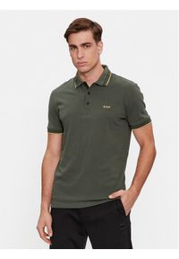 BOSS - Boss Polo Paddy 50469055 Zielony Regular Fit. Typ kołnierza: polo. Kolor: zielony. Materiał: bawełna