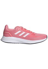 Adidas - Buty do biegania adidas Runfalcon 2.0 W FZ1327 różowe. Zapięcie: sznurówki. Kolor: różowy. Materiał: guma. Szerokość cholewki: normalna. Sport: bieganie #1