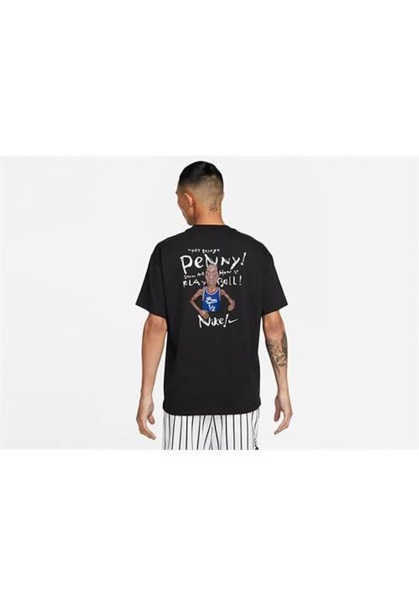 Koszulka sportowa męska Nike Lil Penny Max '90. Kolor: wielokolorowy. Długość rękawa: krótki rękaw. Długość: krótkie. Sport: bieganie