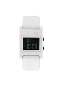 adidas Originals Zegarek Retro Pop Digital Watch AOST23064 Biały. Kolor: biały. Styl: retro #1