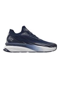 EA7 Emporio Armani - EA7 Niebieskie sneakersy męskie, Rozmiar 41 1/3. Kolor: niebieski #3