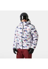 Kurtka puchowa Helly Hansen Kvitfjell. Kolor: biały. Materiał: puch. Sezon: zima. Sport: narciarstwo #1