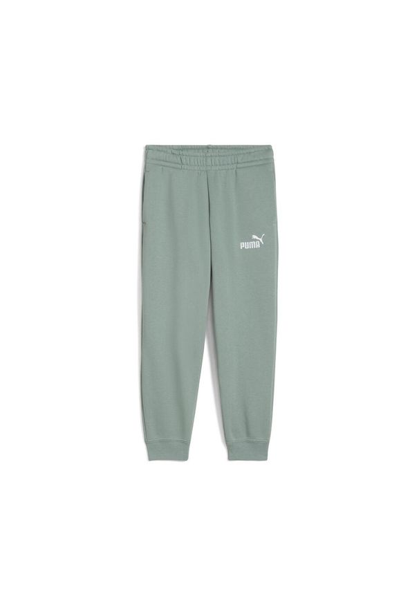 Dziecięcy strój do biegania Puma No. 1 PS. Kolor: zielony. Materiał: dresówka
