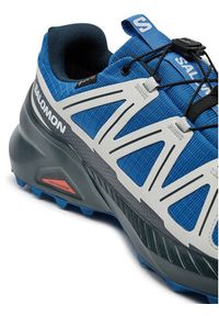 salomon - Salomon Buty do biegania Speedcross Peak Gore-Tex L47602200 Niebieski. Kolor: niebieski. Materiał: materiał. Technologia: Gore-Tex. Model: Salomon Speedcross #6