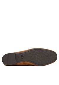 Coach Loafersy CCC82 Brązowy. Kolor: brązowy. Materiał: zamsz, skóra