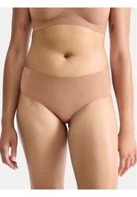 Sloggi Bokserki Zero Feel 10217844 Brązowy. Kolor: brązowy. Materiał: syntetyk #1