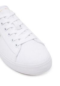 TOMMY HILFIGER - Tommy Hilfiger Sneakersy Vulc Canvas Lace Up Sneaker FW0FW08647 Biały. Kolor: biały. Materiał: materiał #5