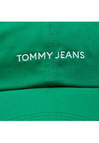 TOMMY HILFIGER - Tommy Hilfiger Czapka z daszkiem Tjw Linear Logo Cap AW0AW15845 Zielony. Kolor: zielony. Materiał: materiał