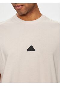 Adidas - adidas T-Shirt Z.N.E. IR5236 Różowy Loose Fit. Kolor: różowy. Materiał: syntetyk, bawełna #5