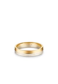W.KRUK - Obrączka ślubna złota SACRAMENTA. Materiał: złote. Kolor: złoty. Wzór: gładki