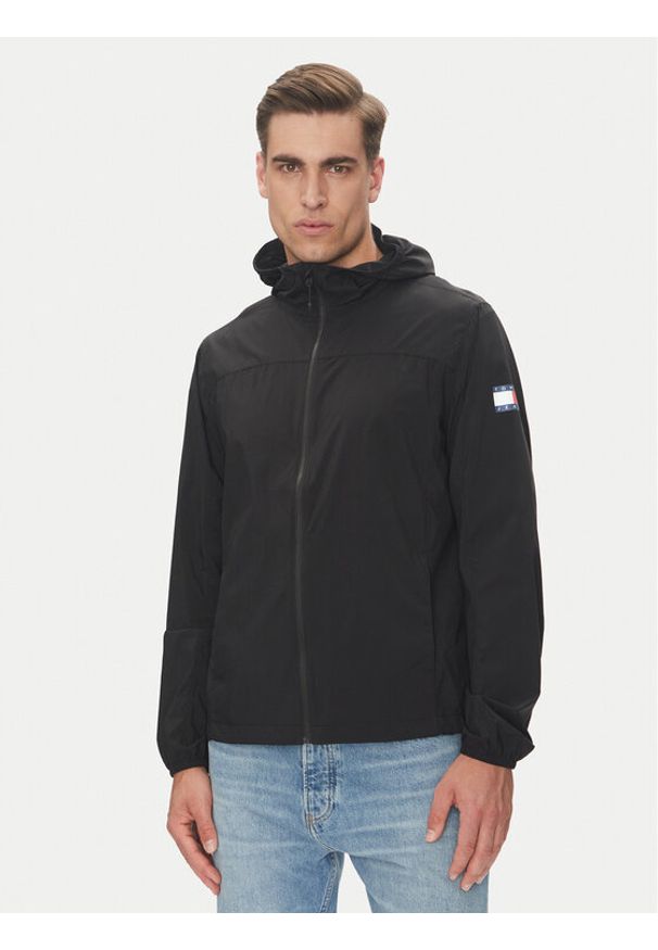 Tommy Jeans Kurtka przejściowa DM0DM21669 Czarny. Kolor: czarny. Materiał: syntetyk