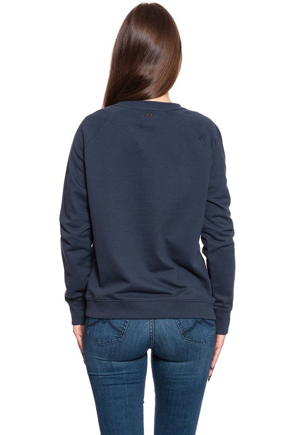 Mustang - BLUZA MUSTANG DAMSKA Bea C Raglan 1009096 4085. Długość rękawa: raglanowy rękaw