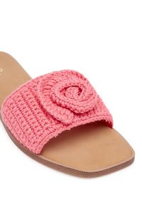 Aldo Klapki Sabbia 14016614 Różowy. Kolor: różowy. Materiał: materiał #2