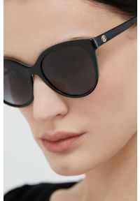 Burberry okulary przeciwsłoneczne damskie kolor czarny. Kolor: czarny #5