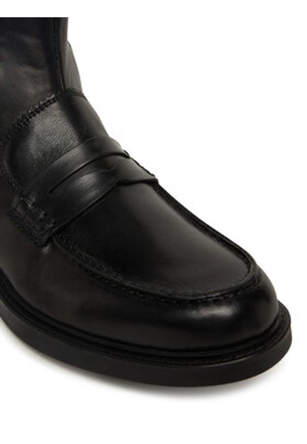 Pollini Sztyblety SA21143G0NTP0000 Czarny. Kolor: czarny. Materiał: skóra