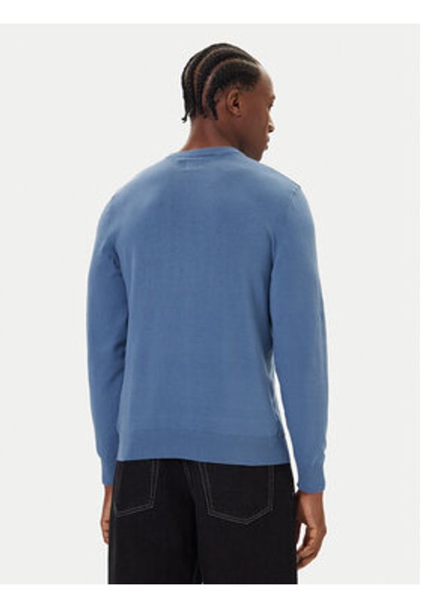 Levi's® Sweter Housemark A7207-0032 Niebieski Regular Fit. Kolor: niebieski. Materiał: bawełna