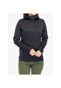 Bluza polarowa damska Peak Performance Rider Tech Zip Hood. Kolor: czarny. Materiał: polar