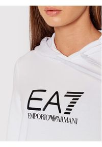 EA7 Emporio Armani Bluza 8NTM36 TJCQZ 0102 Biały Regular Fit. Kolor: biały. Materiał: bawełna