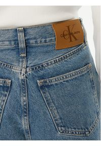 Calvin Klein Jeans Jeansy Barrel J20J225005 Niebieski Loose Fit. Kolor: niebieski