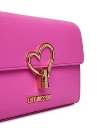 Love Moschino - LOVE MOSCHINO Torebka JC4327PP1OLQ0604 Różowy. Kolor: różowy. Materiał: skórzane #2