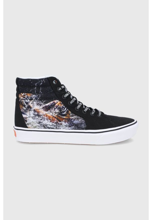 Vans - Trampki x Project CAT. Nosek buta: okrągły. Zapięcie: sznurówki. Kolor: czarny. Materiał: guma