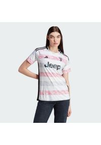 Adidas - Koszulka Juventus 23/24 Away. Kolor: biały. Materiał: materiał #1