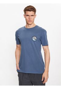 Quiksilver T-Shirt Qs Bubble Stamp EQYZT07258 Niebieski Regular Fit. Kolor: niebieski. Materiał: bawełna