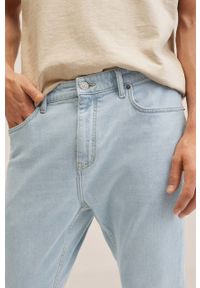 Mango Man jeansy Tom męskie. Kolor: fioletowy #2