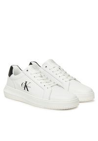 Calvin Klein Jeans Sneakersy YM0YM01317 Biały. Kolor: biały. Materiał: skóra #6