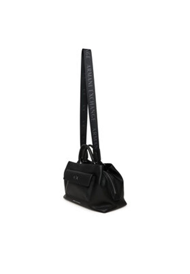 Armani Exchange Torebka XW001545 AF17019 UC001 Czarny. Kolor: czarny. Materiał: skórzane