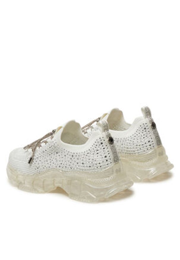 Steve Madden Sneakersy Meter SM19000085 Biały. Kolor: biały. Materiał: materiał