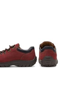Lasocki Półbuty MB-UZI-01 Bordowy. Kolor: czerwony. Materiał: skóra #8