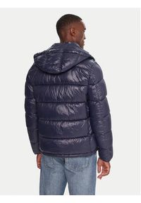 Karl Lagerfeld - KARL LAGERFELD Kurtka zimowa 505022 554590 Granatowy Regular Fit. Typ kołnierza: dekolt w karo. Kolor: niebieski. Materiał: syntetyk. Sezon: zima #4