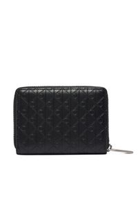 Calvin Klein Portfel Emblem Emboss Zip Coin Pouch LV04D1087G Czarny. Kolor: czarny. Materiał: skóra #3