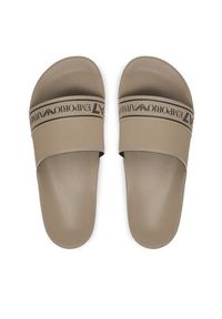 EA7 Emporio Armani Klapki 7X000110 AF15128 MZ660 Brązowy. Kolor: brązowy. Materiał: syntetyk #6