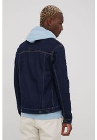 PRODUKT by Jack & Jones - Produkt by Jack & Jones kurtka jeansowa męska kolor granatowy przejściowa. Okazja: na co dzień. Kolor: niebieski. Materiał: jeans. Styl: casual #2