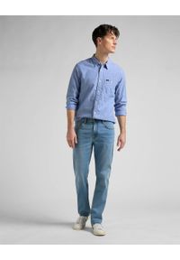 Lee - LEE LEESURE SHIRT MĘSKA KOSZULA BLUE UNION L66NORUF 112145386 #5