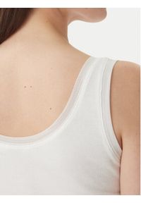 Patrizia Pepe Top 2M4523/J407-W146 Biały Slim Fit. Kolor: biały. Materiał: bawełna #3