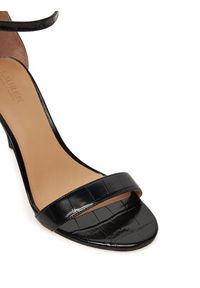 Lauren Ralph Lauren - LAUREN RALPH LAUREN Sandały Allie 802974367006 Czarny. Kolor: czarny. Materiał: skóra #5