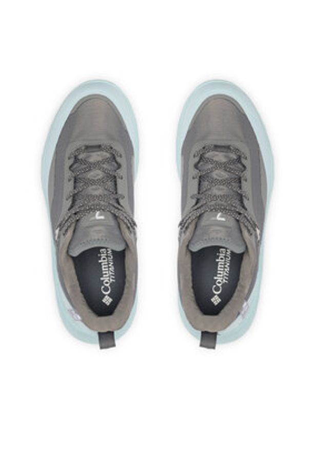columbia - Columbia Trekkingi Tellurix Titanium 2148911 Szary. Kolor: szary. Materiał: skóra