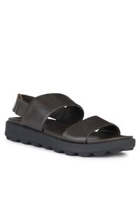 Geox Sandały U Spherica Ec6 U45GWC 00085 C6006 Brązowy. Kolor: brązowy. Materiał: skóra #5