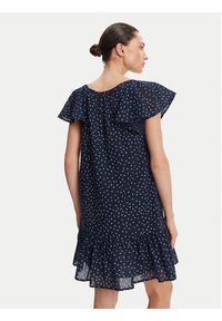 Pepe Jeans Sukienka codzienna Dafne PL953709 Granatowy Regular Fit. Okazja: na co dzień. Kolor: niebieski. Materiał: bawełna. Typ sukienki: proste. Styl: casual #5