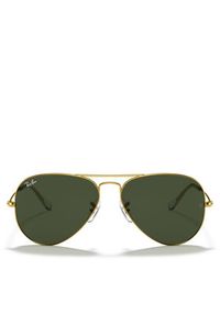 Ray-Ban Okulary przeciwsłoneczne 0RB3025 Zielony. Kolor: zielony #4