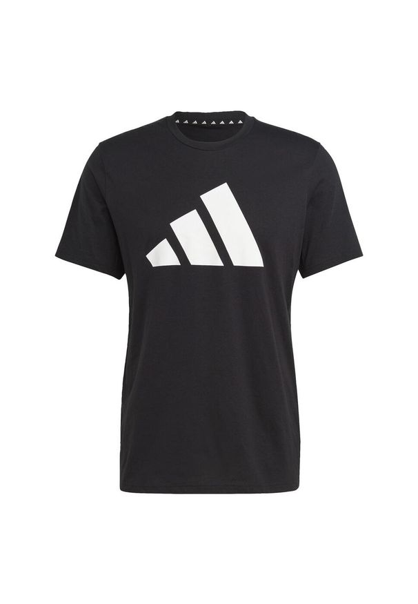 Adidas - Koszulka adidas Essentials Feelready Logo. Kolor: biały, wielokolorowy, czarny. Materiał: materiał