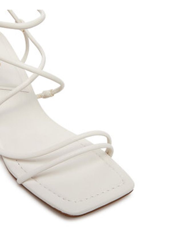 Aldo Sandały Harmonni 13768226 Biały. Kolor: biały. Materiał: skóra