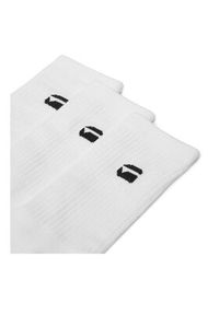 G-Star RAW - G-Star Raw Skarpety długie CEO_AS_G-STAR_313_W_AW25 (3-PACK) Biały. Kolor: biały. Materiał: bawełna #4