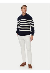 Guess Sweter M6YR42 Z1201 Granatowy Regular Fit. Kolor: niebieski. Materiał: syntetyk #3